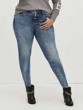 Torrid Perfect Skinny Ankle Vintage Stretch Ankle Jeans Size Women's 20
